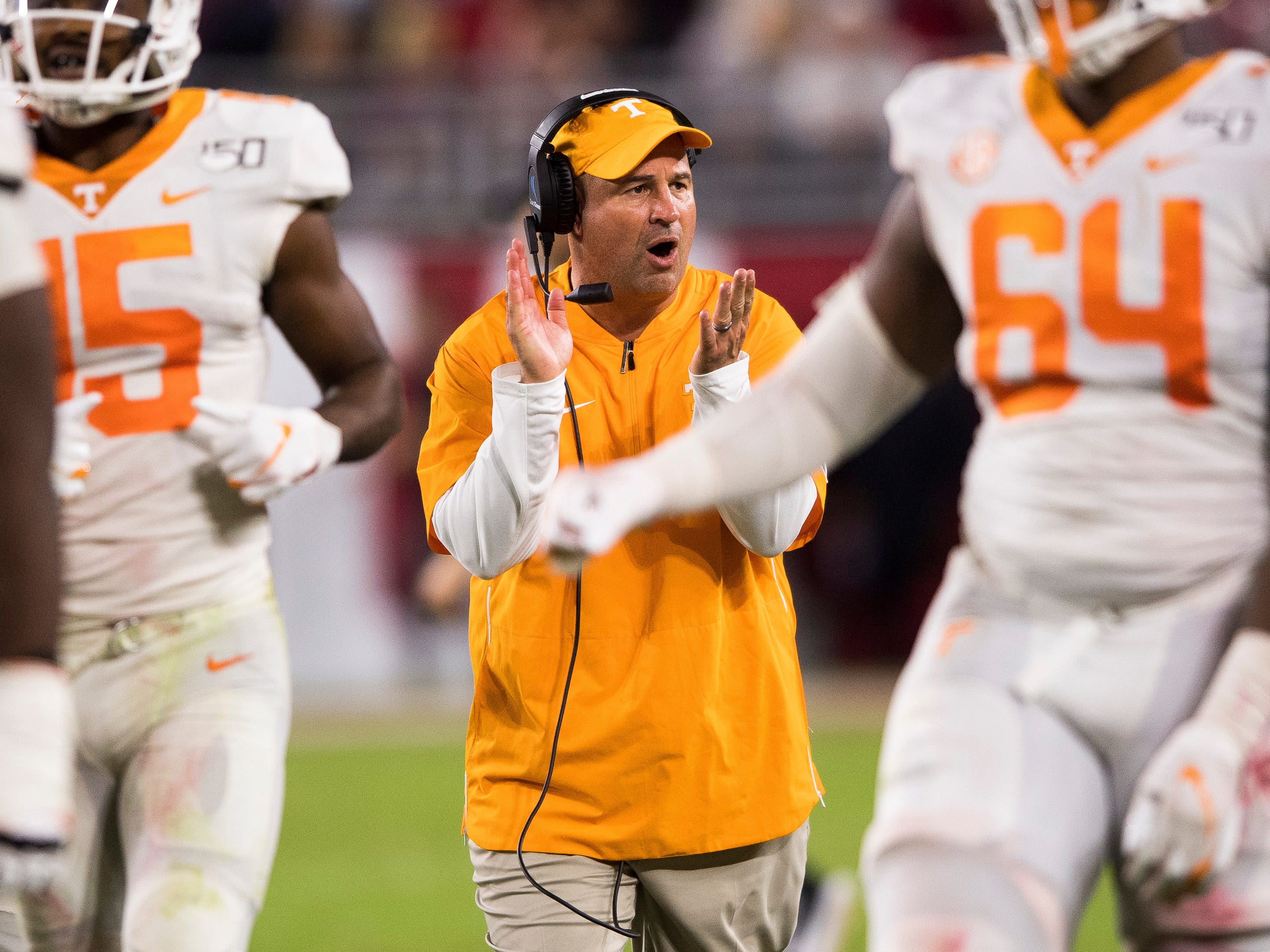 Jeremy Pruitt Explains Goal Line Call With Jarrett Guarantano Quarterback Sneak