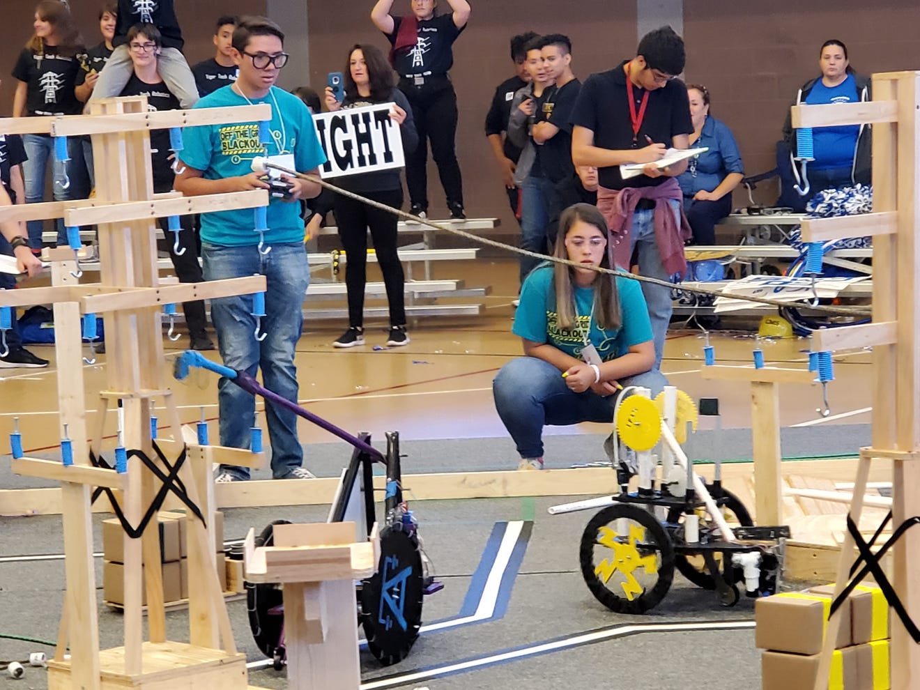 Students learn engineering design in NM BEST Robotics competition at NMSU