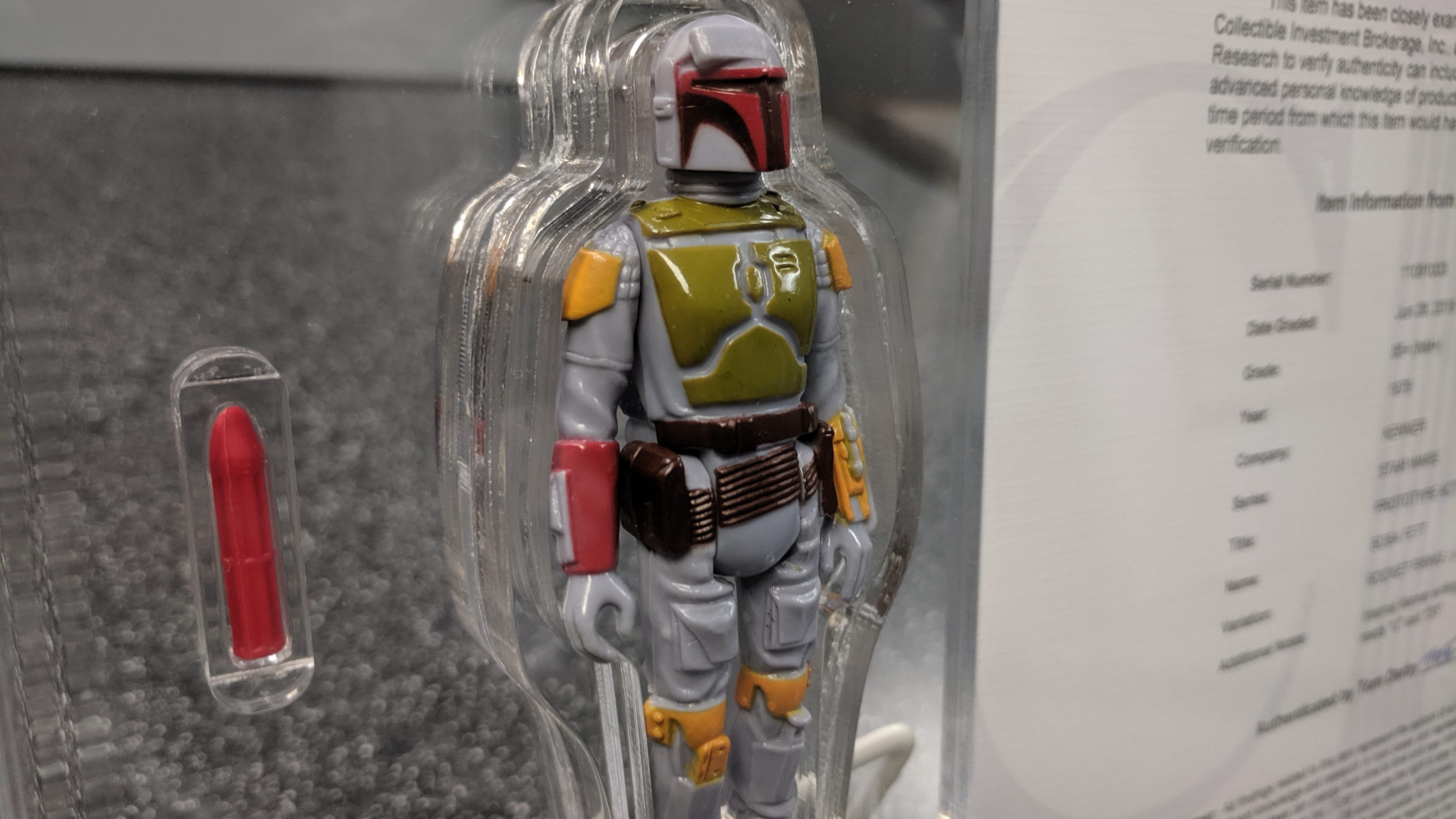 Star Wars Boba Fett Action Figure Breaks World Record At Auction