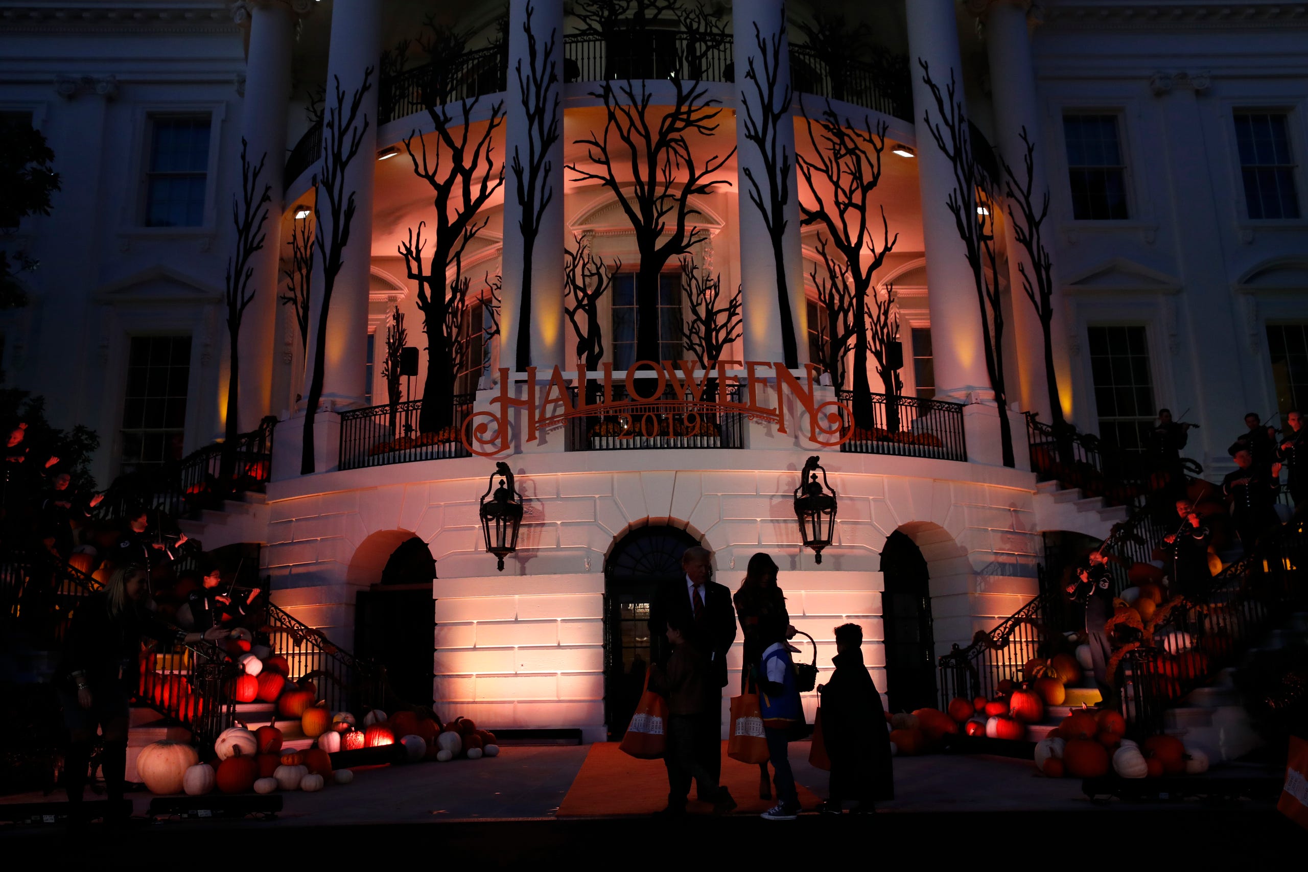 Donald And Melania's Halloween Celebration The White House