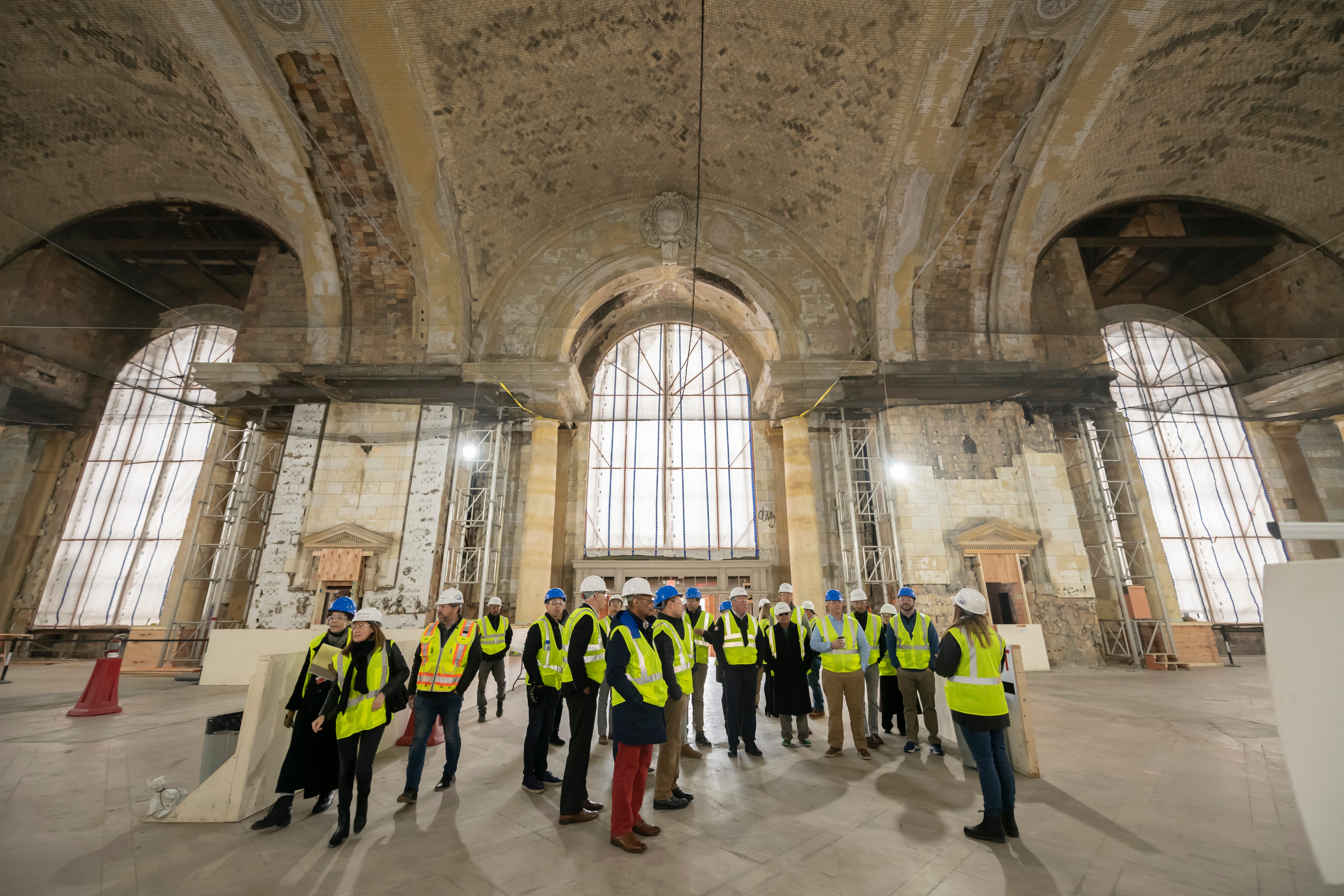 Renovations Continue At The Michigan Central Station   1f096601 3c26 4bd7 A22f 28d6be9418e1 2019 1025 Dg Trainstation0138 