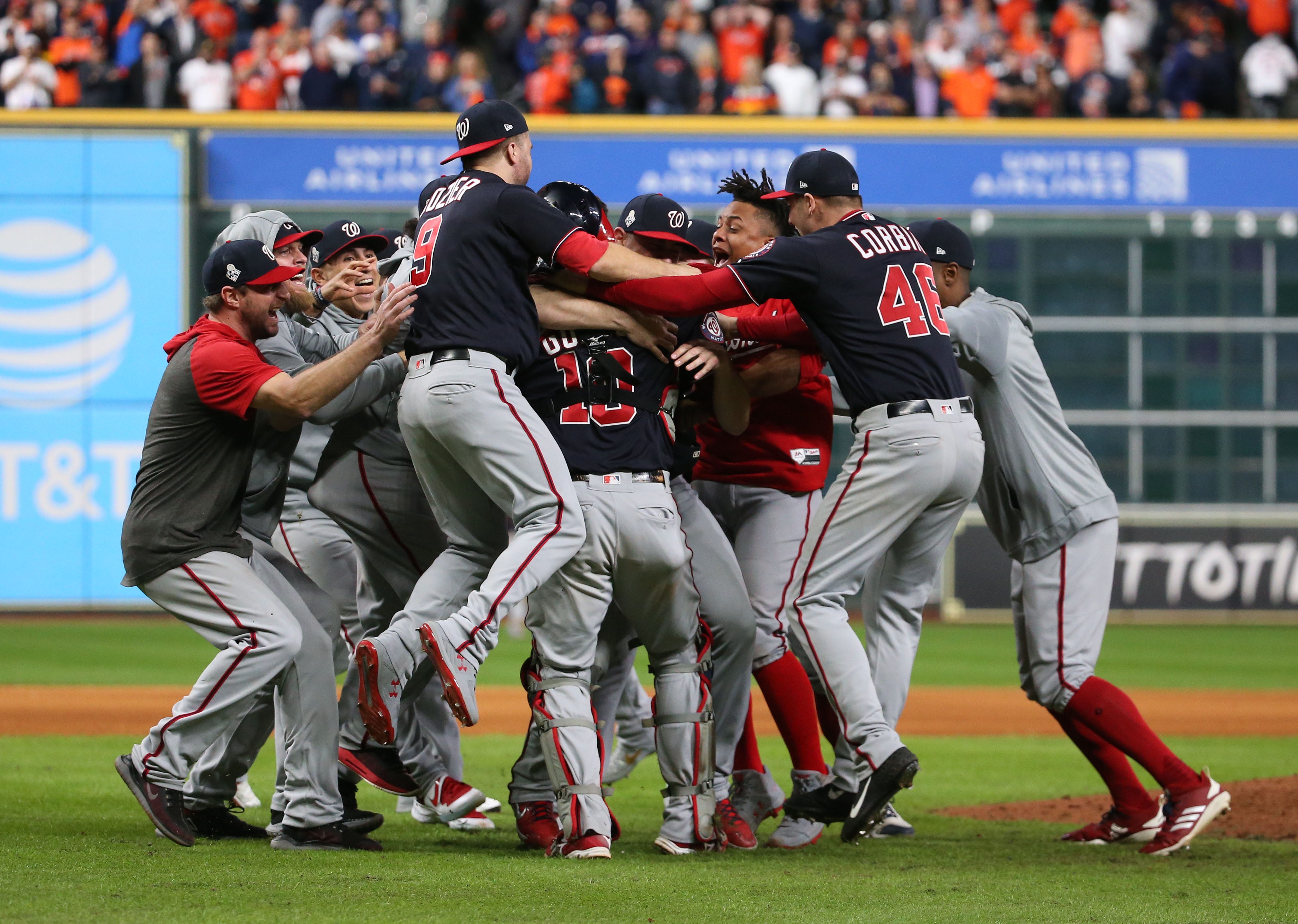 World series. World Series Champions.