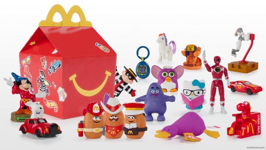 McDonald's limited-edition Surprise Happy Meal will be available Nov. 7-11, while supplies last.