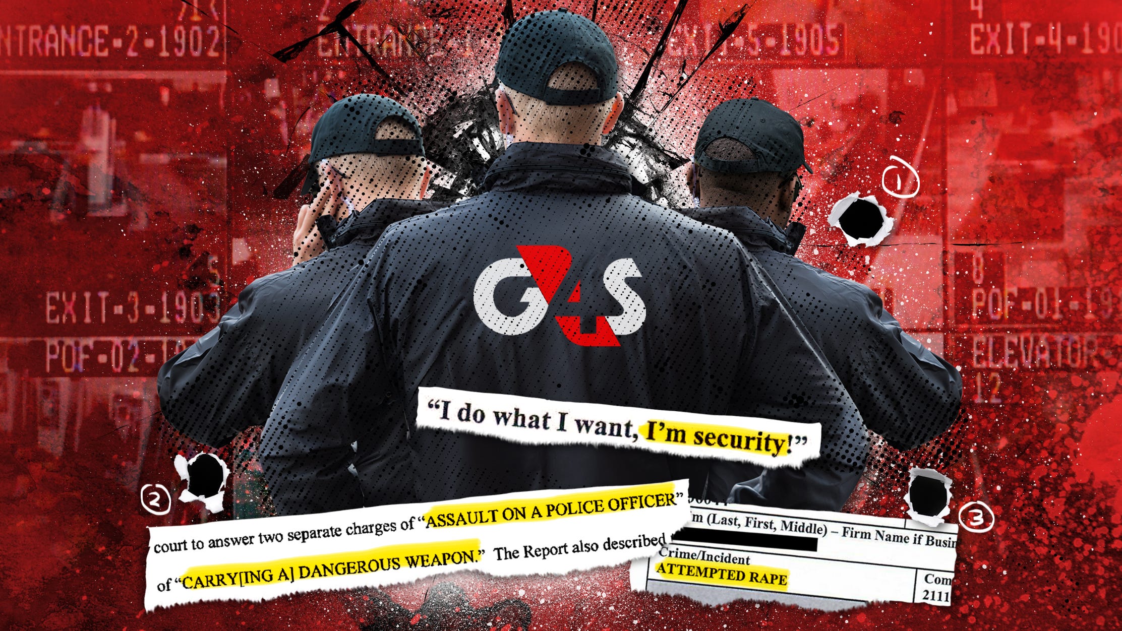 2225px x 1252px - G4S spread security guards and guns around world. Then came violence