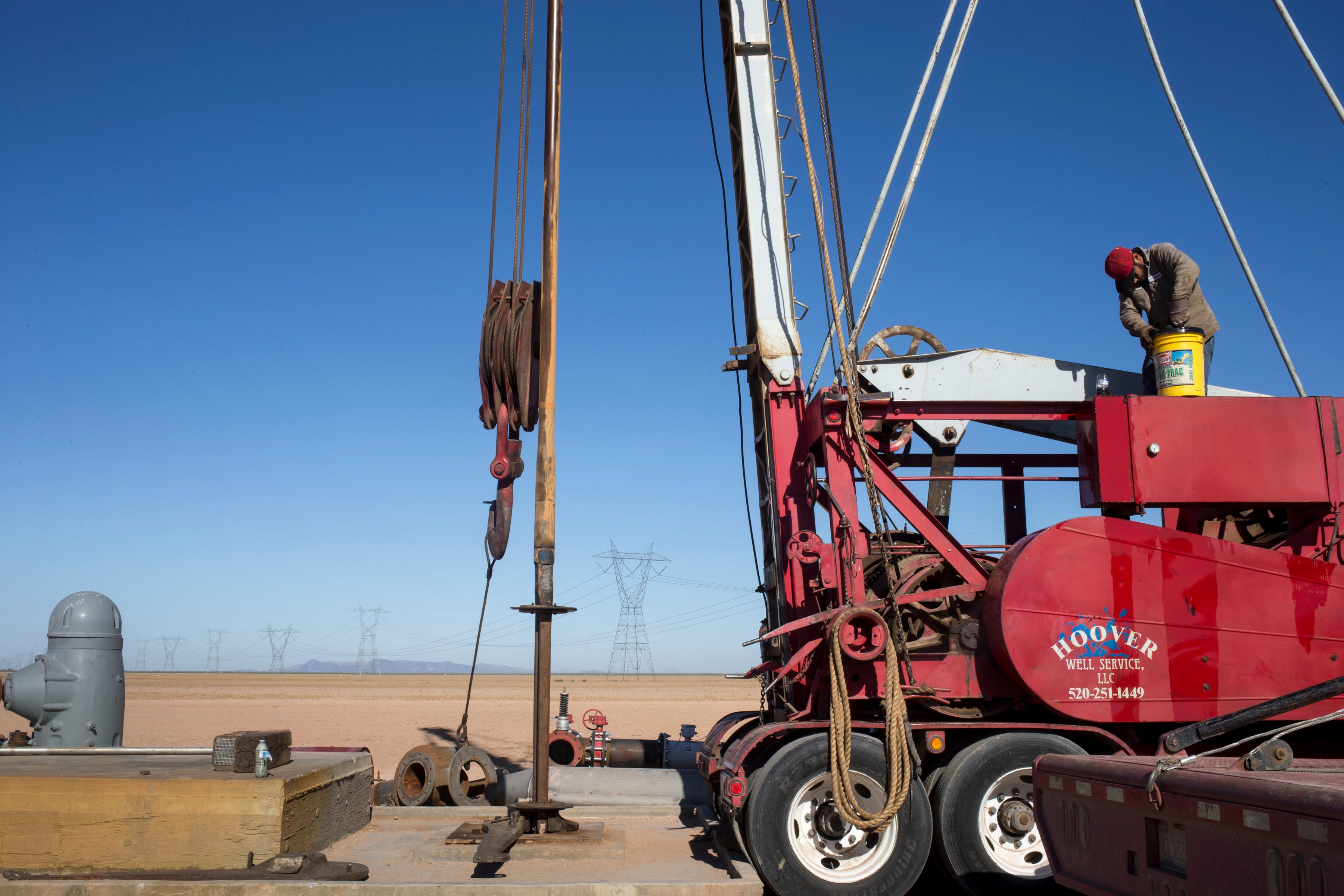 Arizona water tables are falling as large corporate farms drill deeper