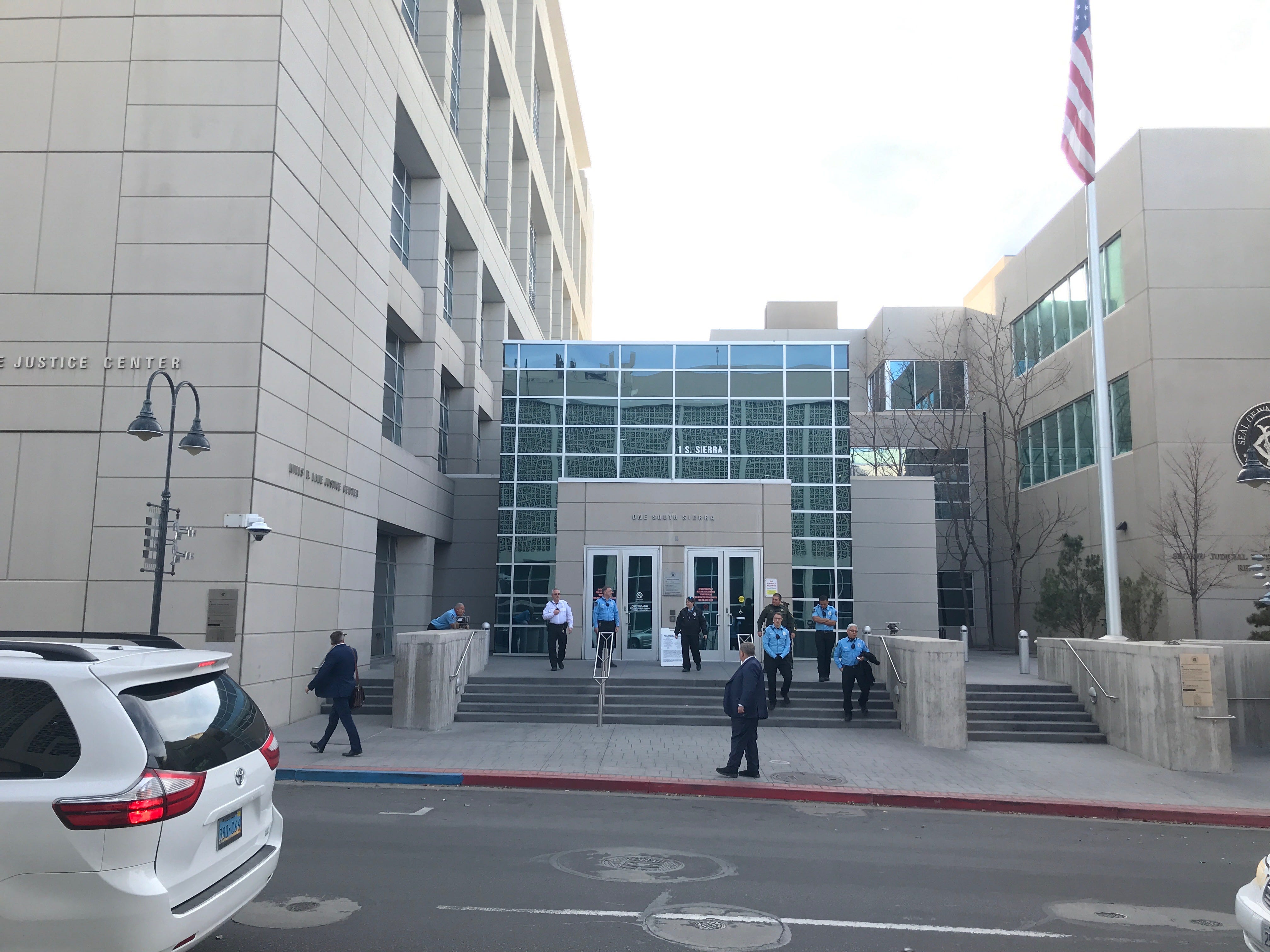 Reno Justice Court reopens after 'vague tip' triggers lockdown