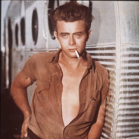 James Dean, seen in an undated picture from the se