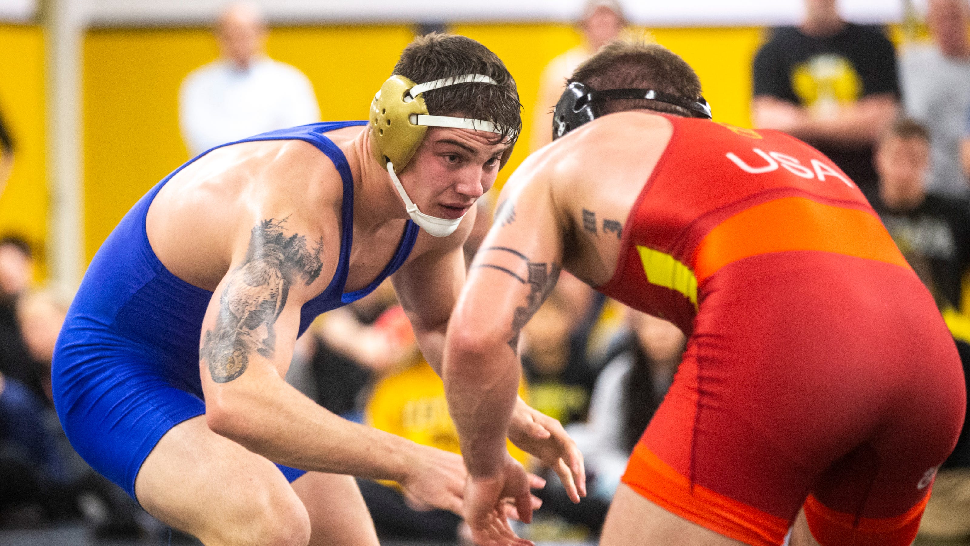 Wrestling Iowa true freshman Abe Assad returns home to compete at