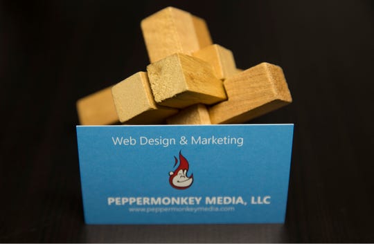 Peppermonkey Media is a Spring Lake-based provider of digital marketing solutions, including web design, social media and search engine optimization. Owner Vincent Iachetta Jr. in his workspace. 
Spring Lake, NJ
Tuesday, November 12, 2019 
