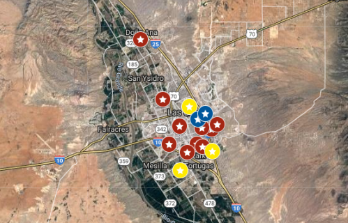 Interactive: 2019 Las Cruces / Doña Ana County homicide map