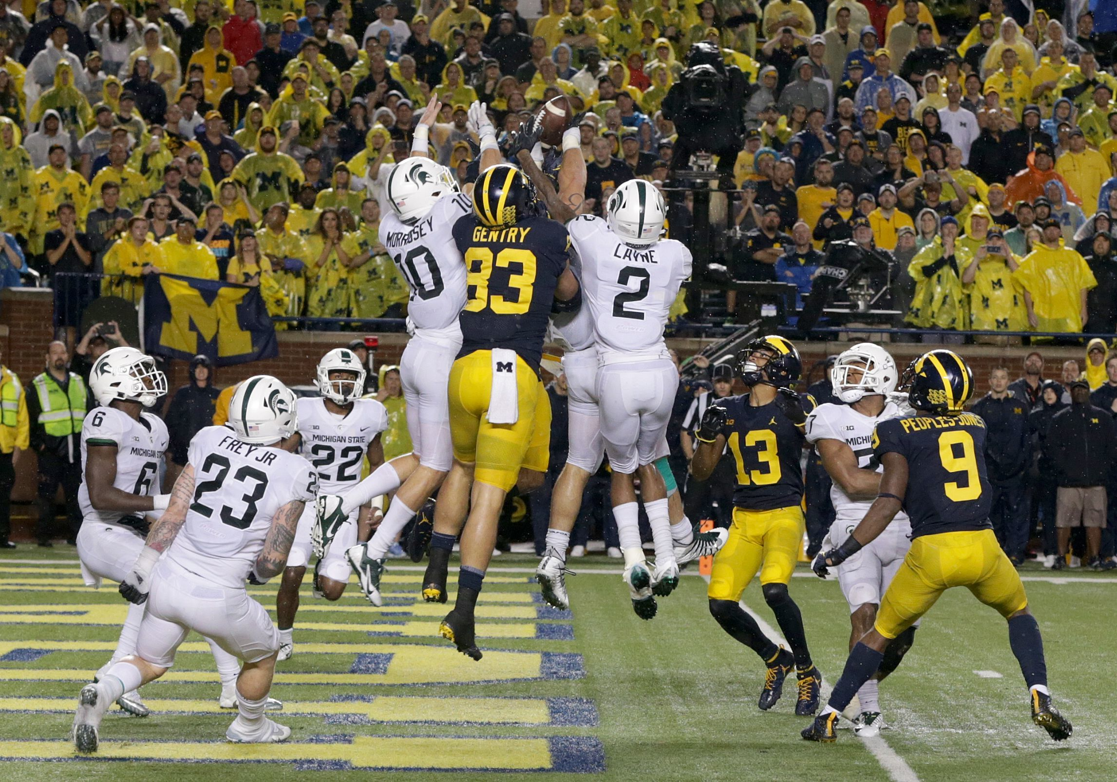 Michigan Football Vs. Michigan State: Live Blog Updates At Noon