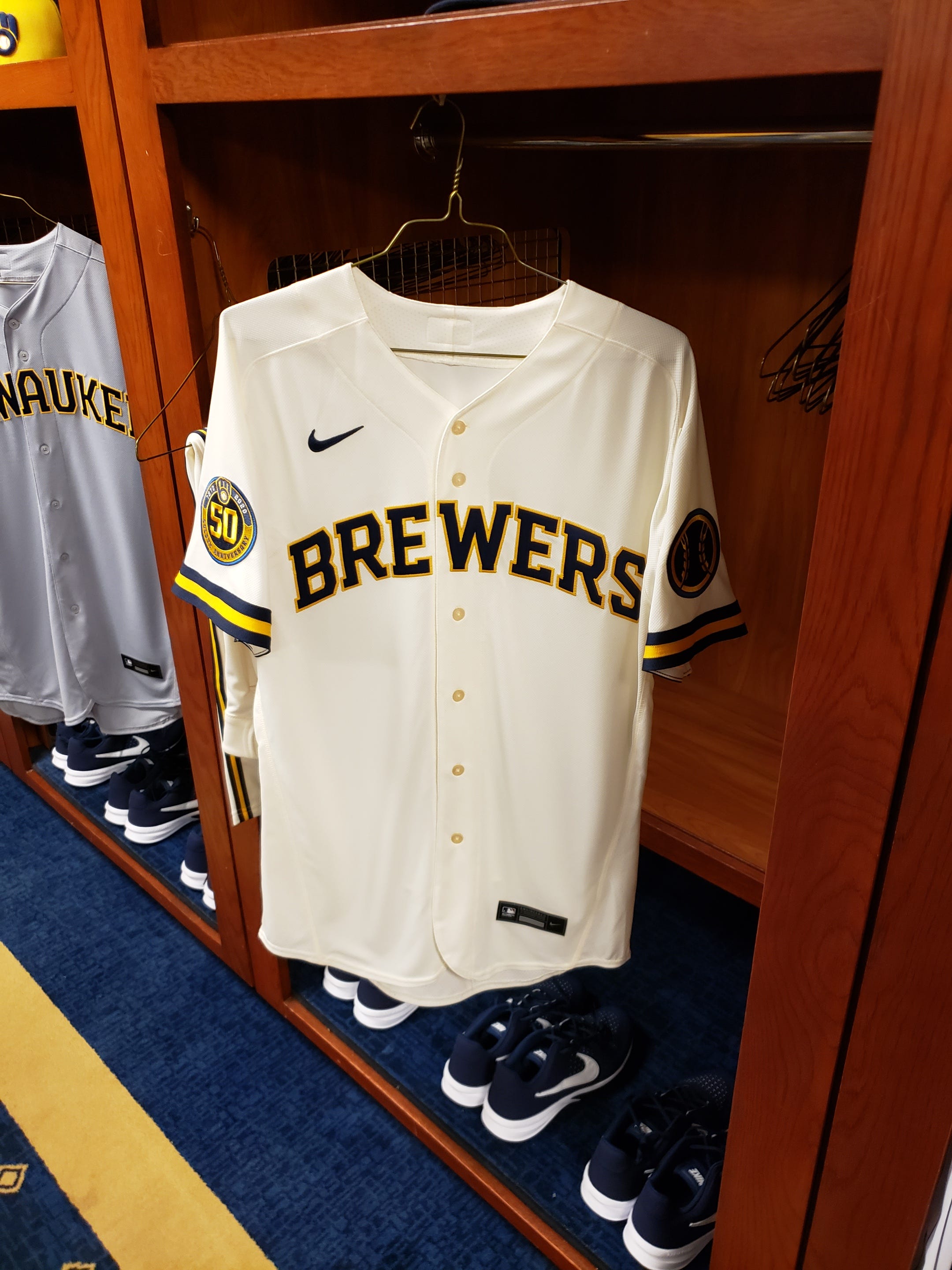 brewers all white uniforms