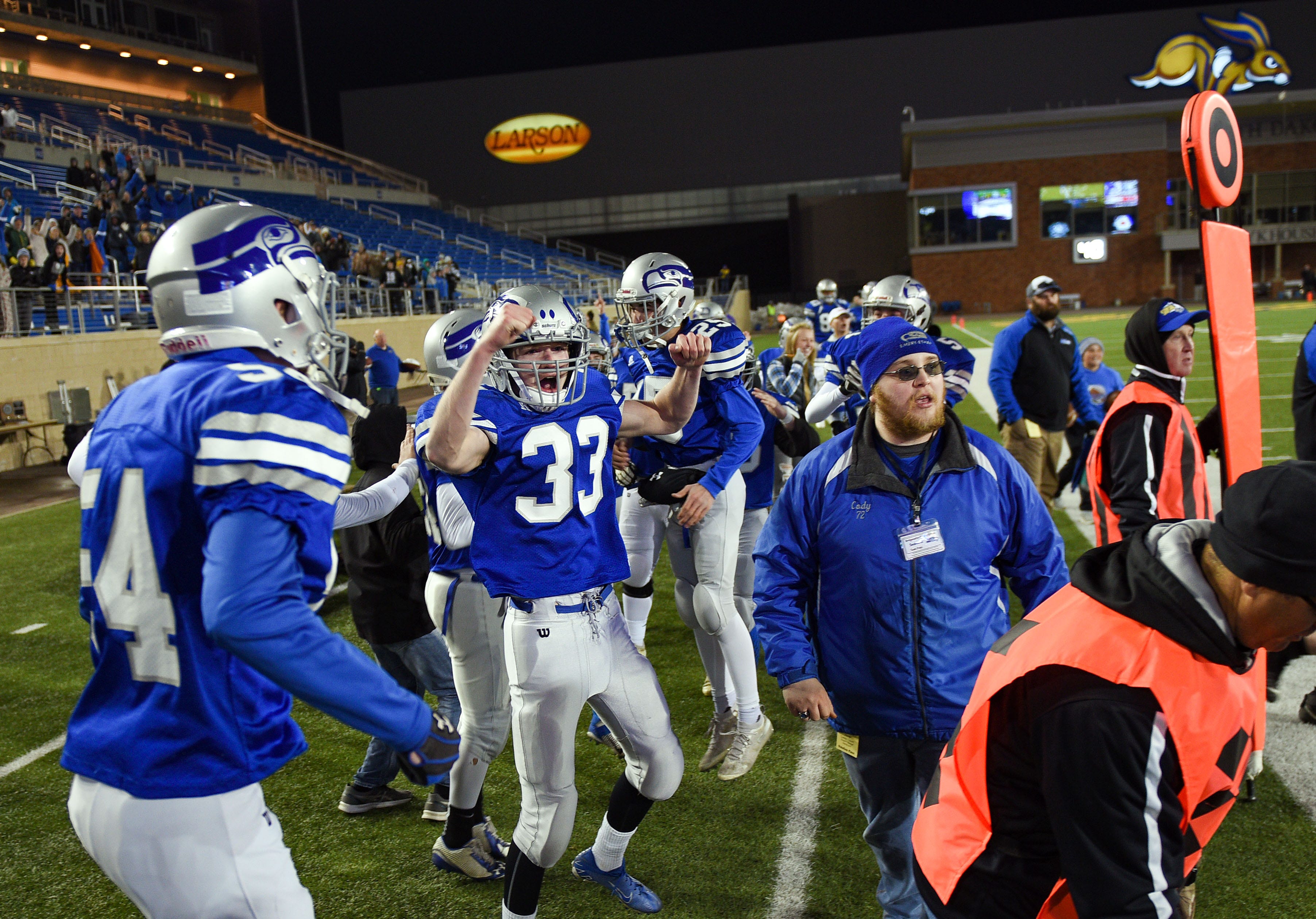 South Dakota high school football BridgewaterEmery/Ethan wins first