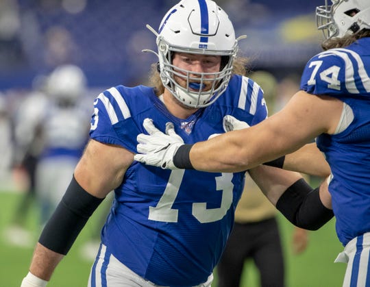 Versatile Colts lineman Joe Haeg signs with Bucs according to reports