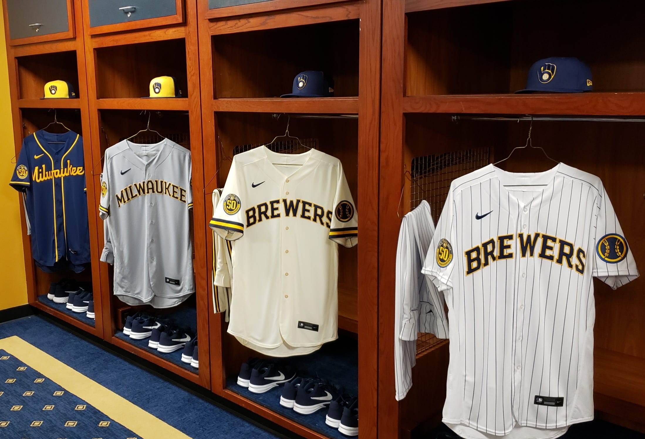 baby blue brewers jersey