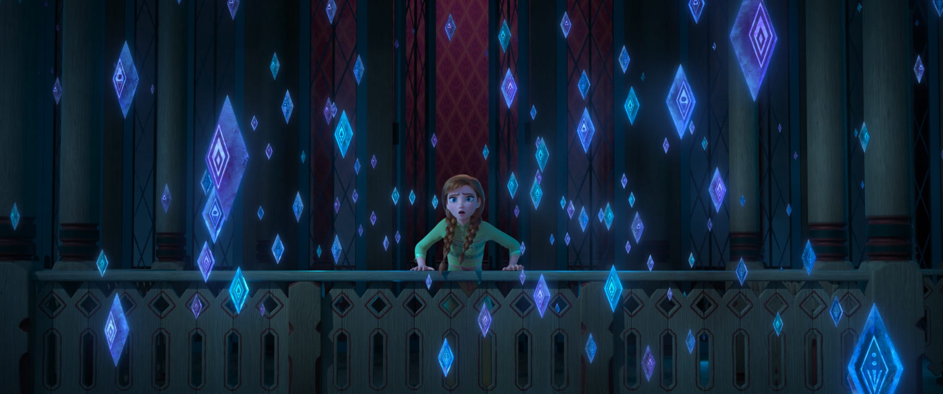 Varken In de omgeving van Cokes Frozen 2': Anna, Elsa, Kristoff and Olaf face existential crises