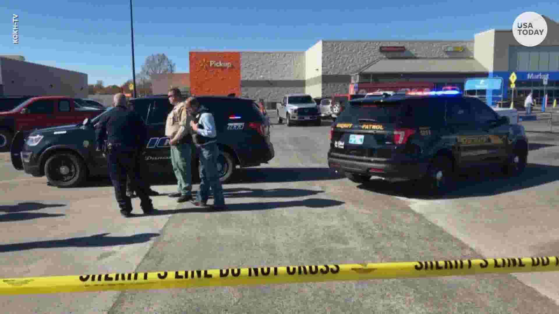 Walmart shooting Three killed including gunman in Oklahoma