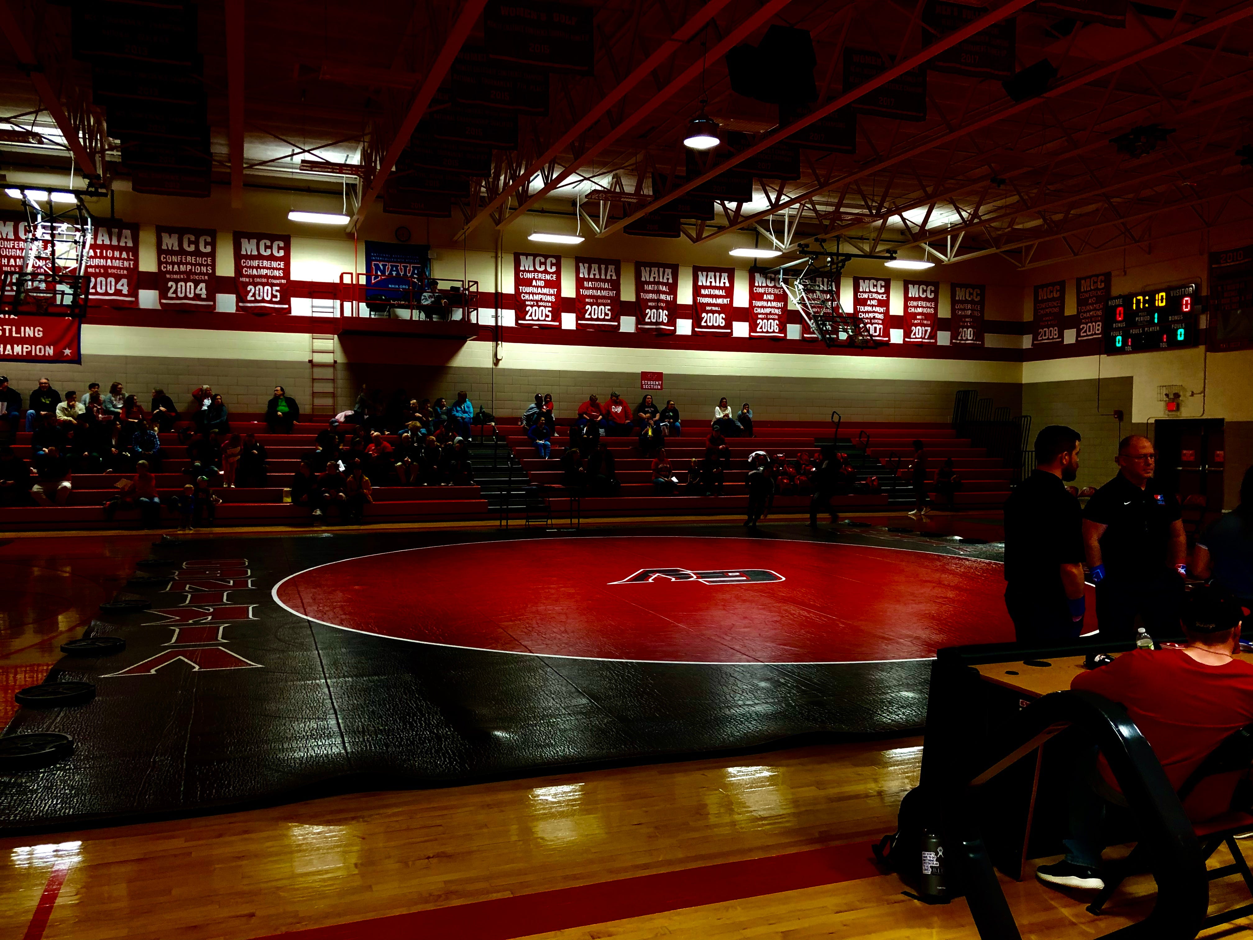 Grand View women's wrestling team records first dual victory in program