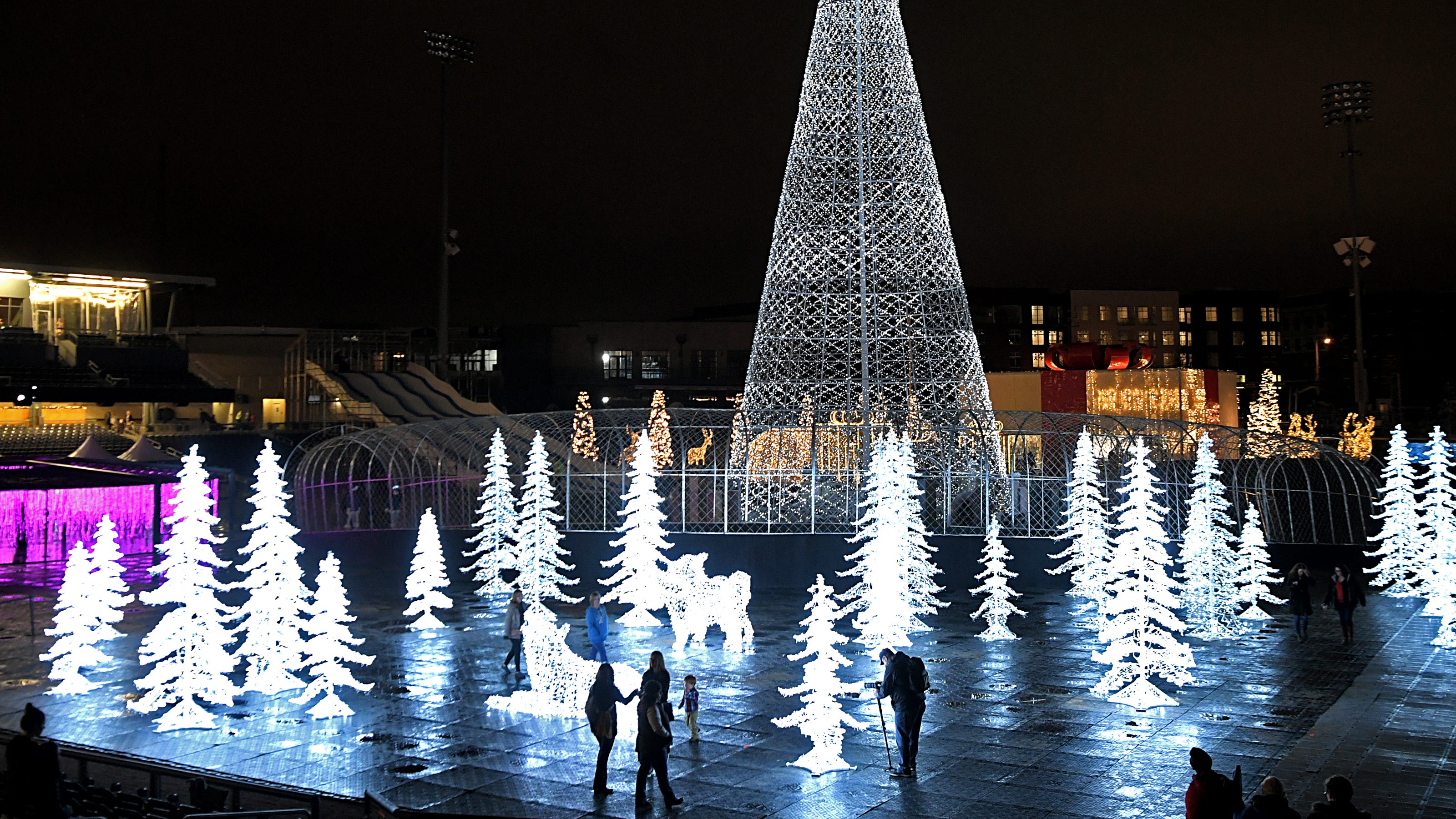 GLOW Nashville Unique holiday event debuts at First Tennessee Park