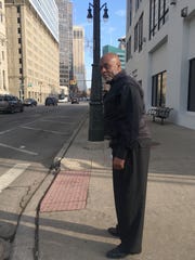 Vance Pearson is seen leaving federal court Tuesday in downtown Detroit.