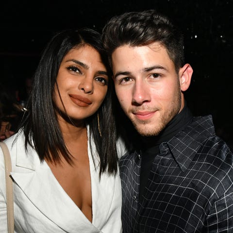 Priyanka Chopra and Nick Jonas attend the John Var