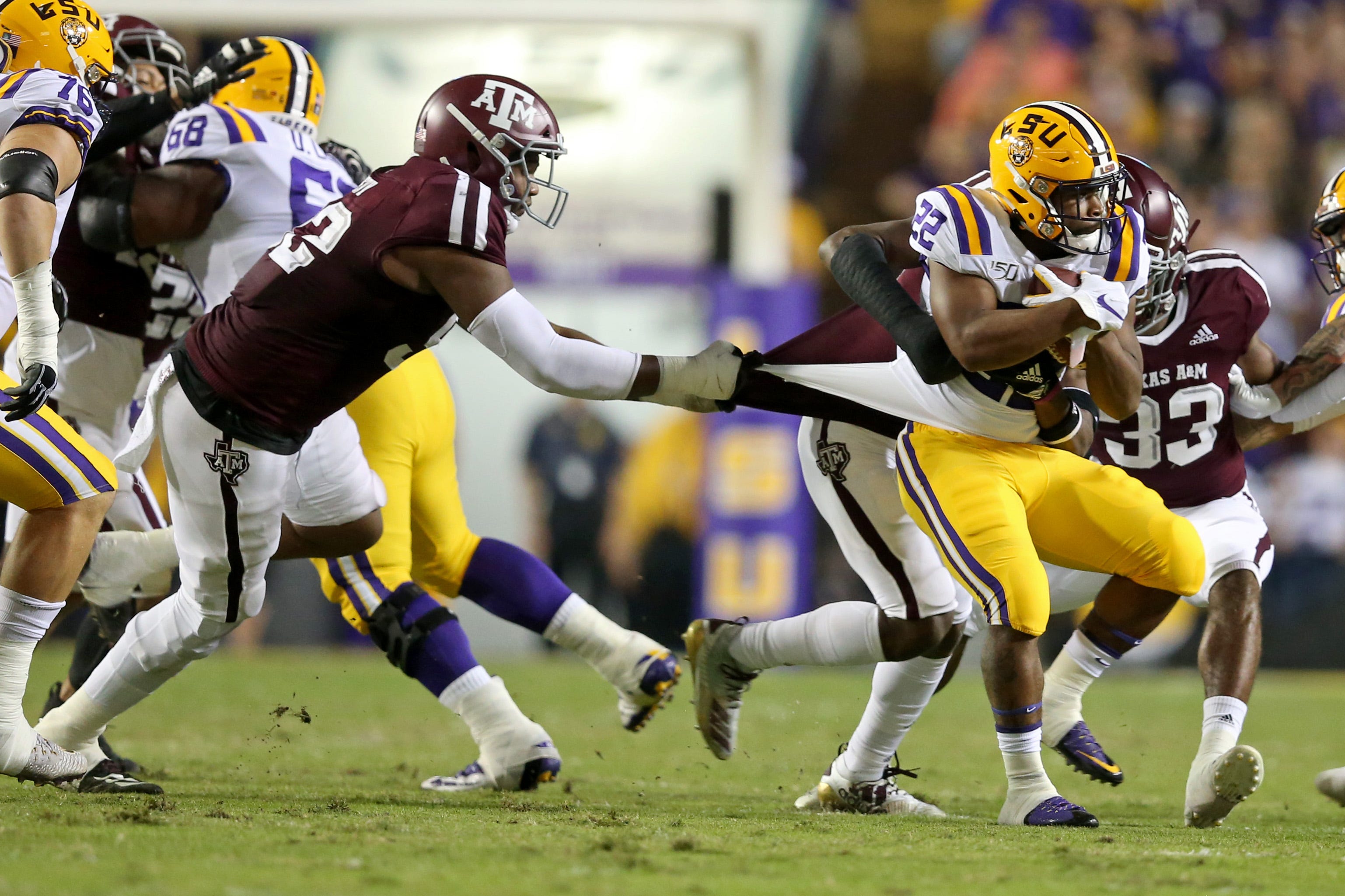 LSU Vs. Texas A&M Football Video Highlights, Score