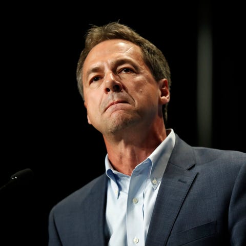 Democratic presidential candidate Steve Bullock, s