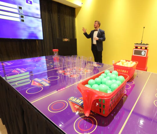 Game Show Room Invites Guests To Play Games Connect With