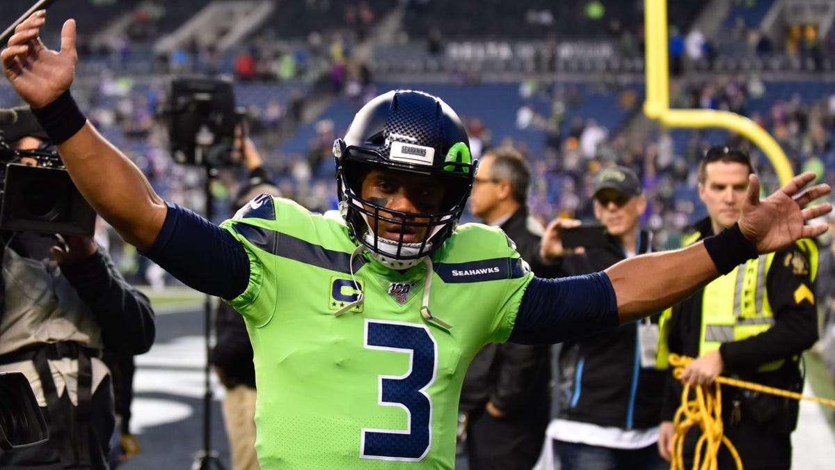 QB Russell Wilson has led the Seahawks to seven 10-win seasons in his eight-year NFL career.