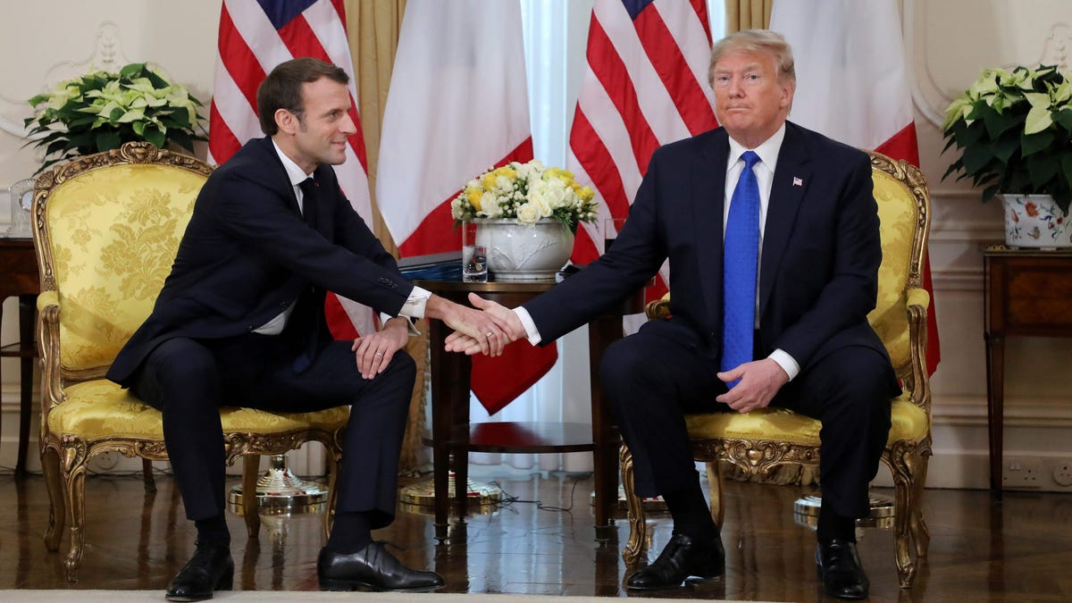 President Donald Trump Awkward Handshakes With World Leaders 