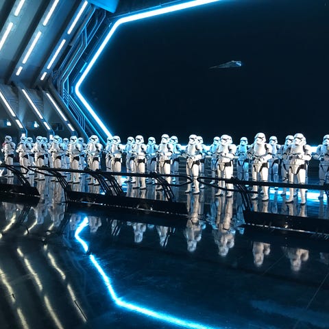 Fifty menacing First Order Stormtroopers await gue