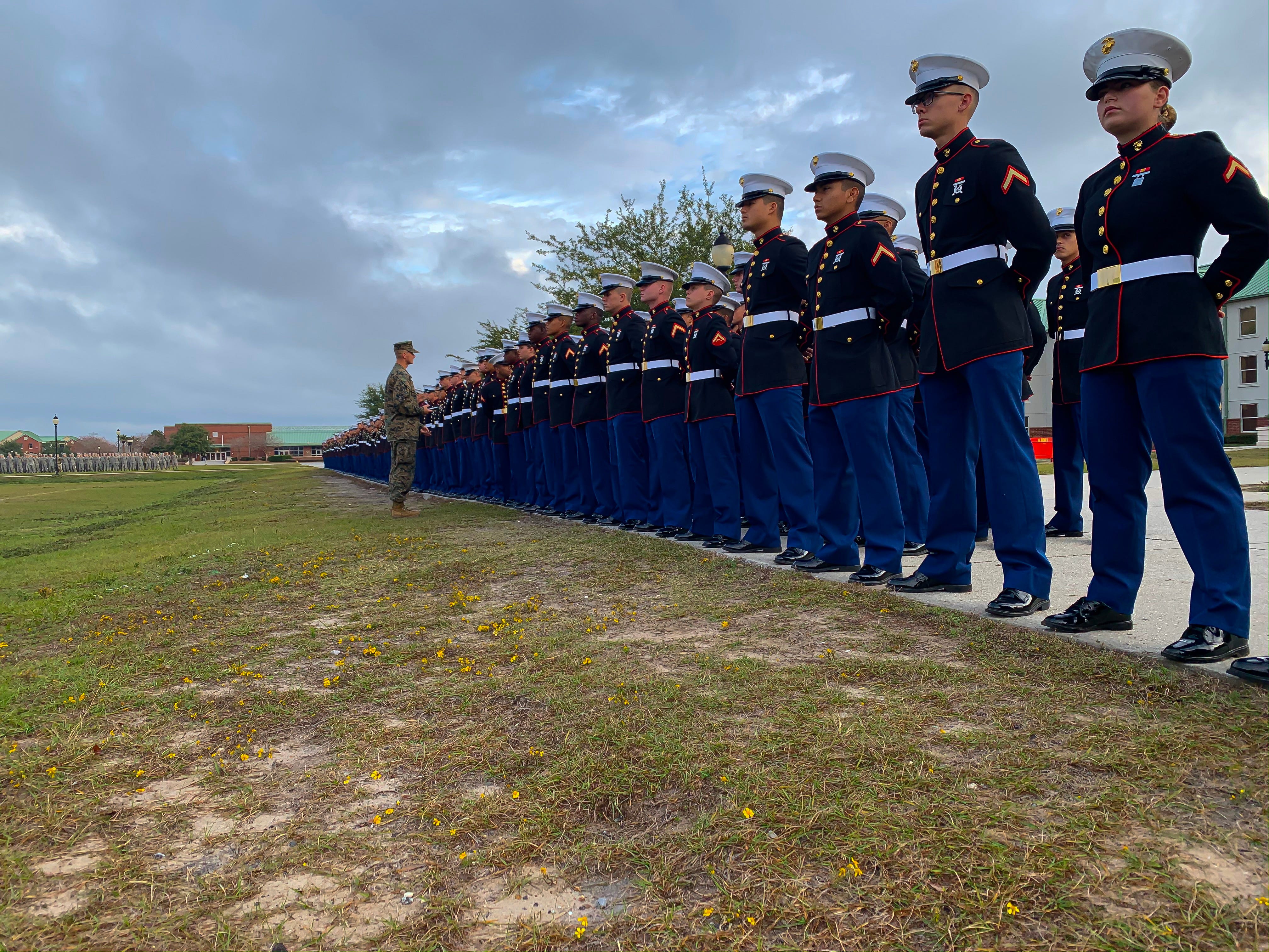 military flag ceremony