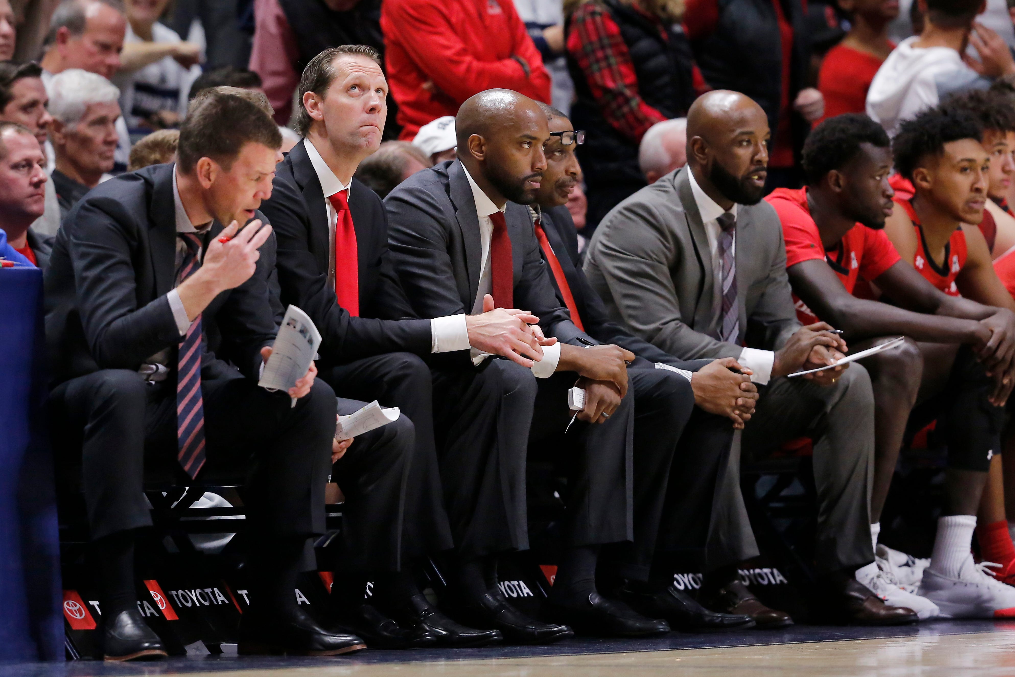 UC coach John Brannen, assistant Tim Morris react to recent unrest