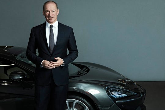 McLaren Automotive CEO Mike Flewitt