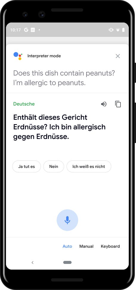 conversation mode google translate
