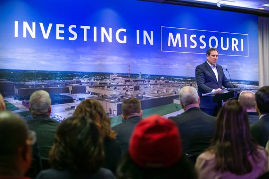 General Motors President Mark Reuss announces Friday, December 13, 2019, the company will invest $1.5 billion to bring its next generation of midsize pickup trucks to market. GM’s Wentzville truck plant will receive $1 billion of this investment to upgrade the facility and retain about 4,000 jobs at the plant in Wentzville, Missouri.