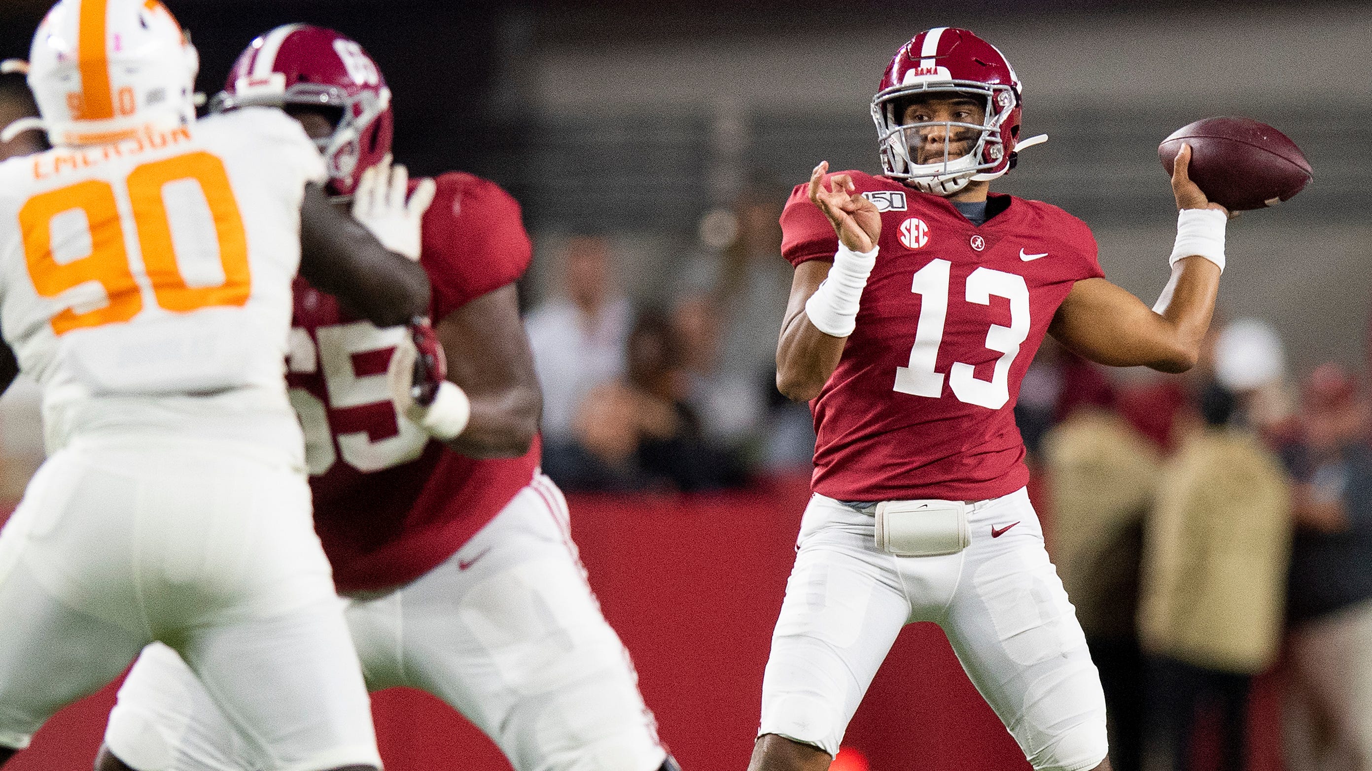 2020 NFL Draft How many Alabama players have been drafted?