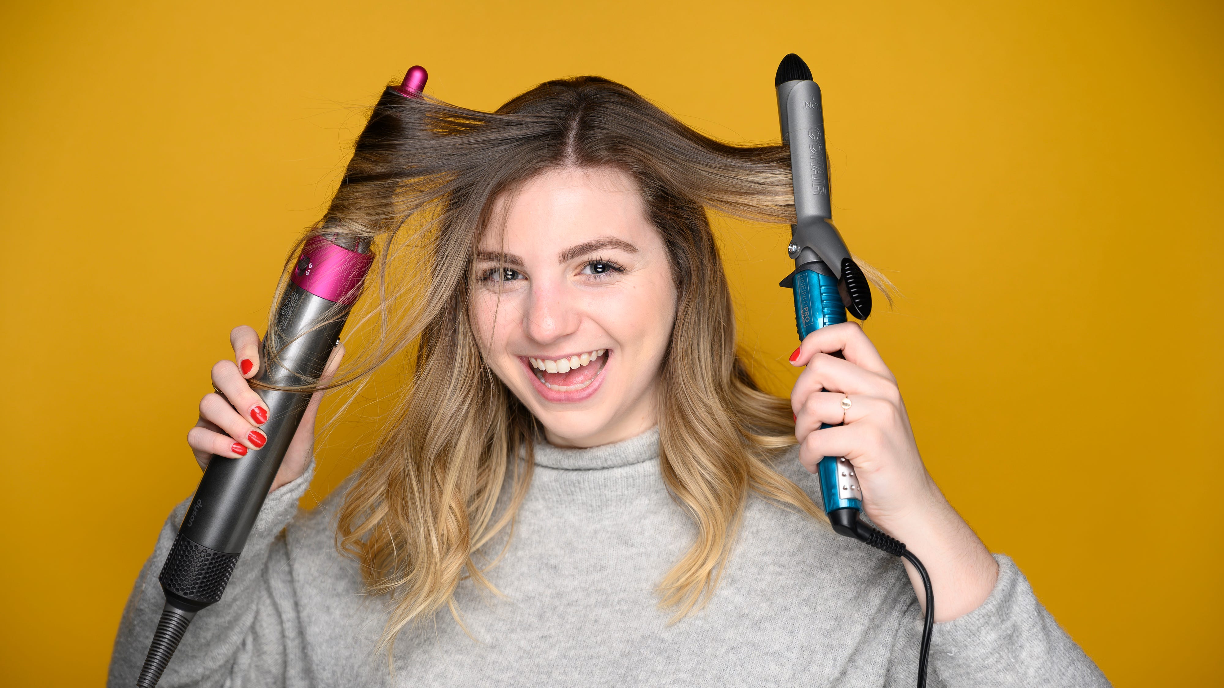 How To Curl Your Hair With A Straightener For Complete Beginners *LONG  LASTING CURLS* 