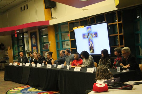 Members of the 'Diversity in Christianity' panel discussed their faith and various beliefs at Birmingham Covington School Dec. 16, 2019.