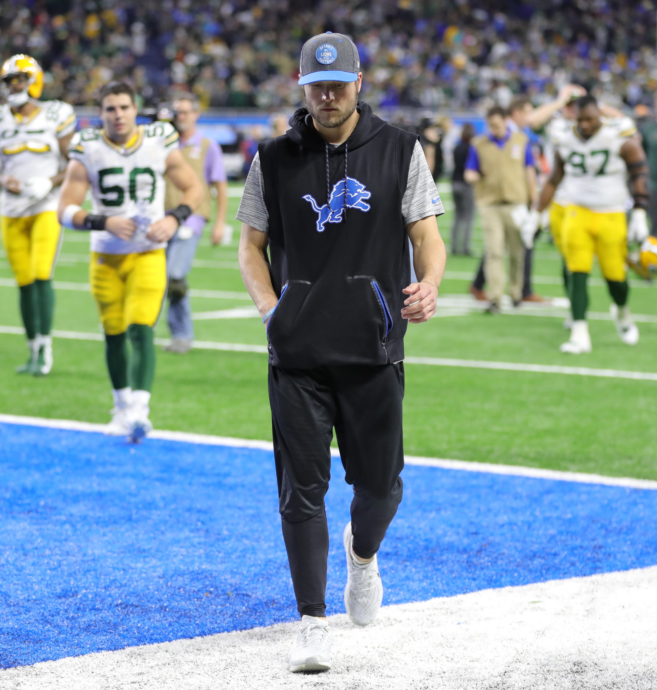 Matthew Stafford: Back 'really Good,' Will Be Ready For Offseason