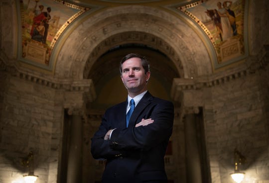 Andy Beshear is the 63rd governor of Kentucky after winning the election in November against the incumbent republican Matt Bevin.