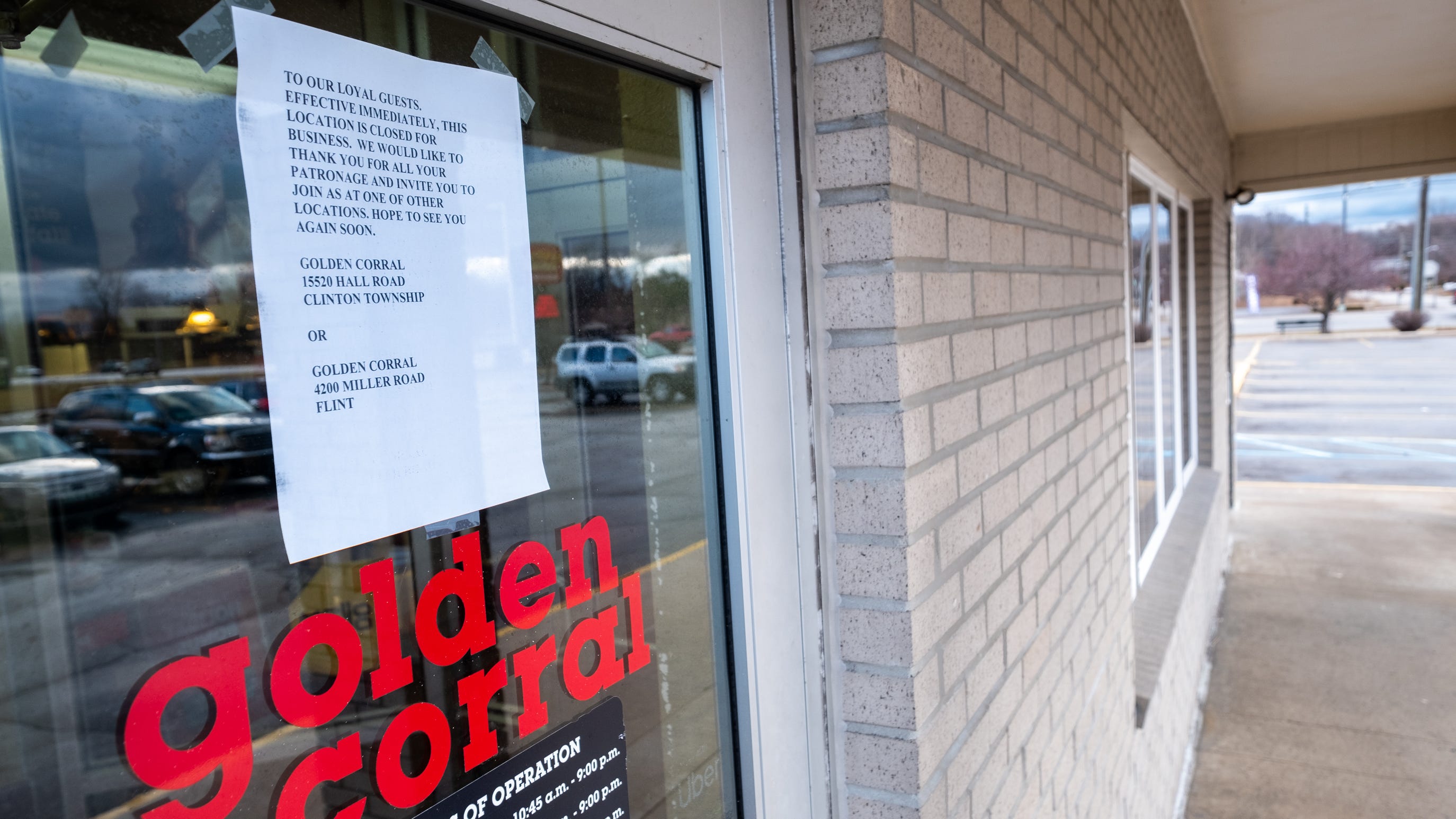 Fort Gratiot Golden Corral closes four days after Christmas