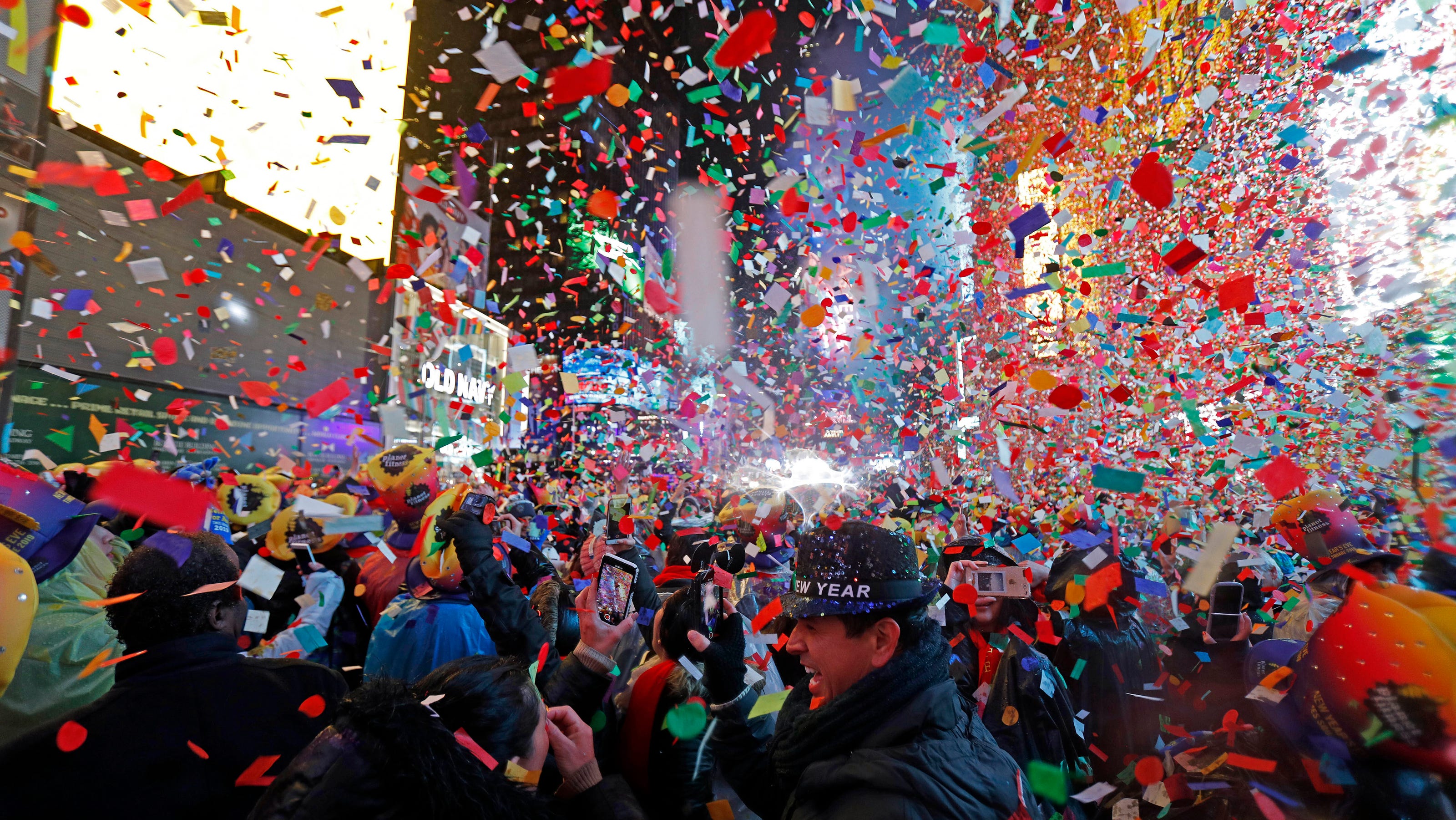New Year's Eve Times Square security 1st NYC uses drones at ball drop