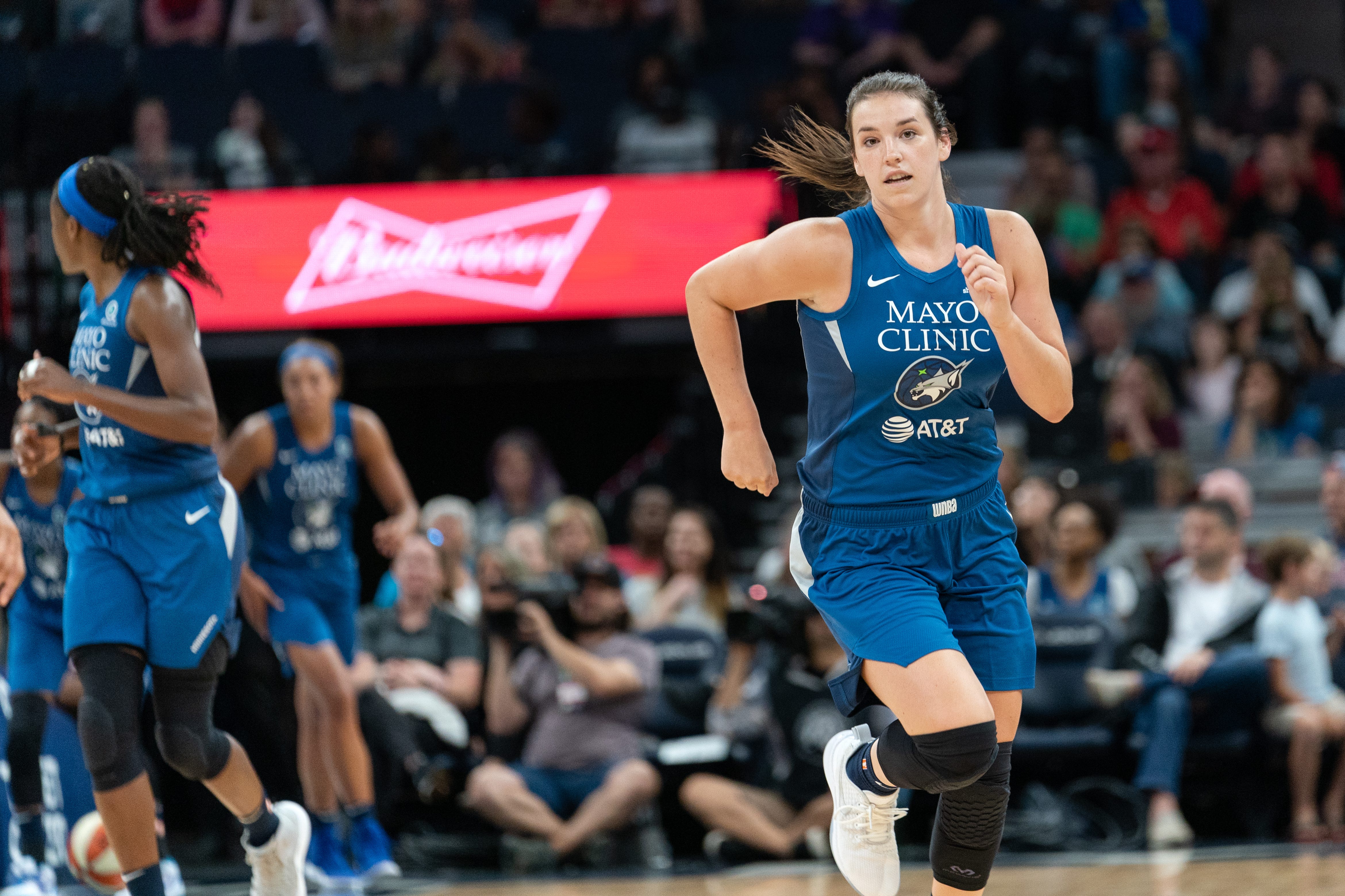 Former Iowa State Star Bridget Carleton Has Big Night In First WNBA Start