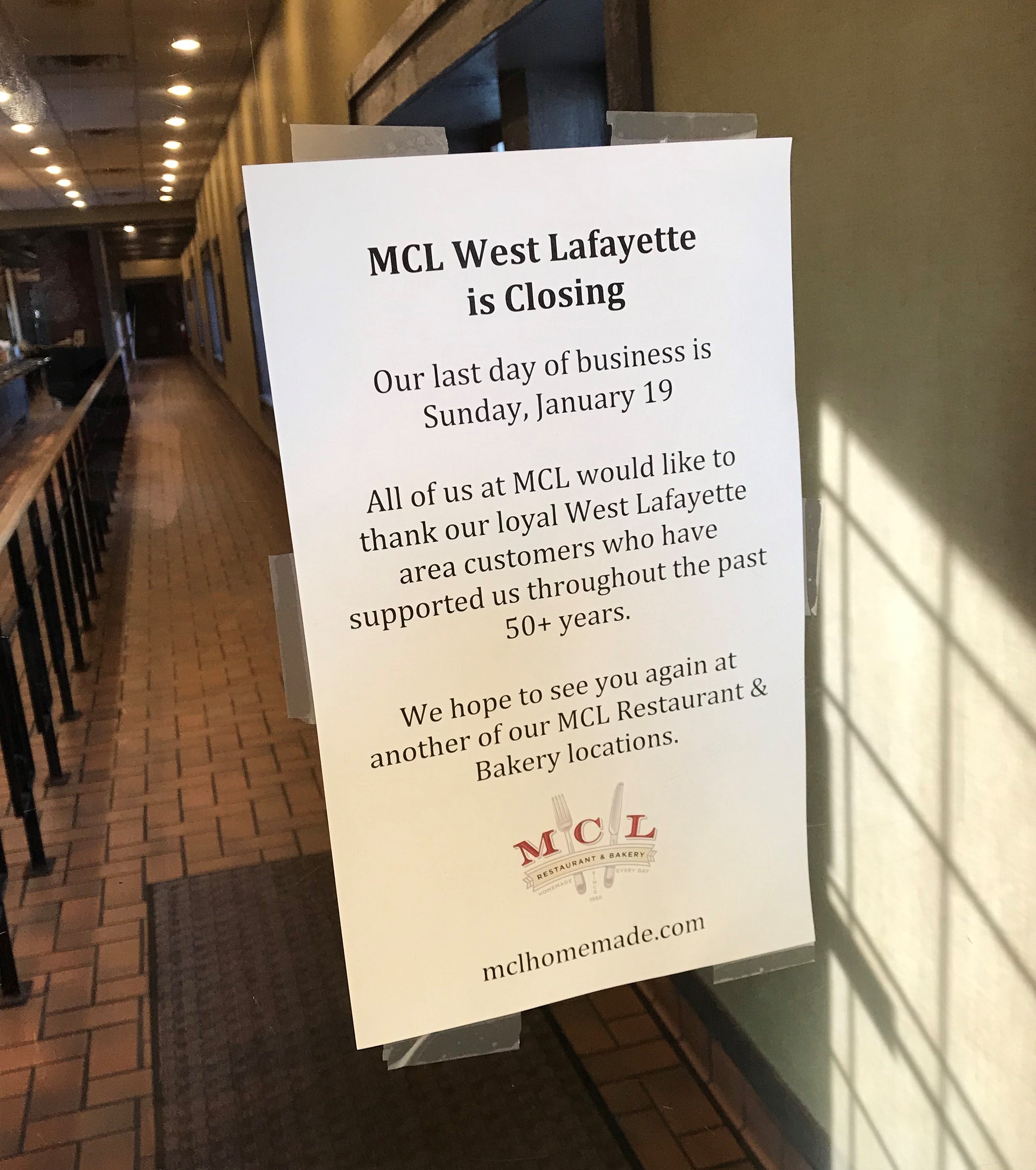 MCL Cafeteria, a West Lafayette comfort food staple since 1969, closing soon