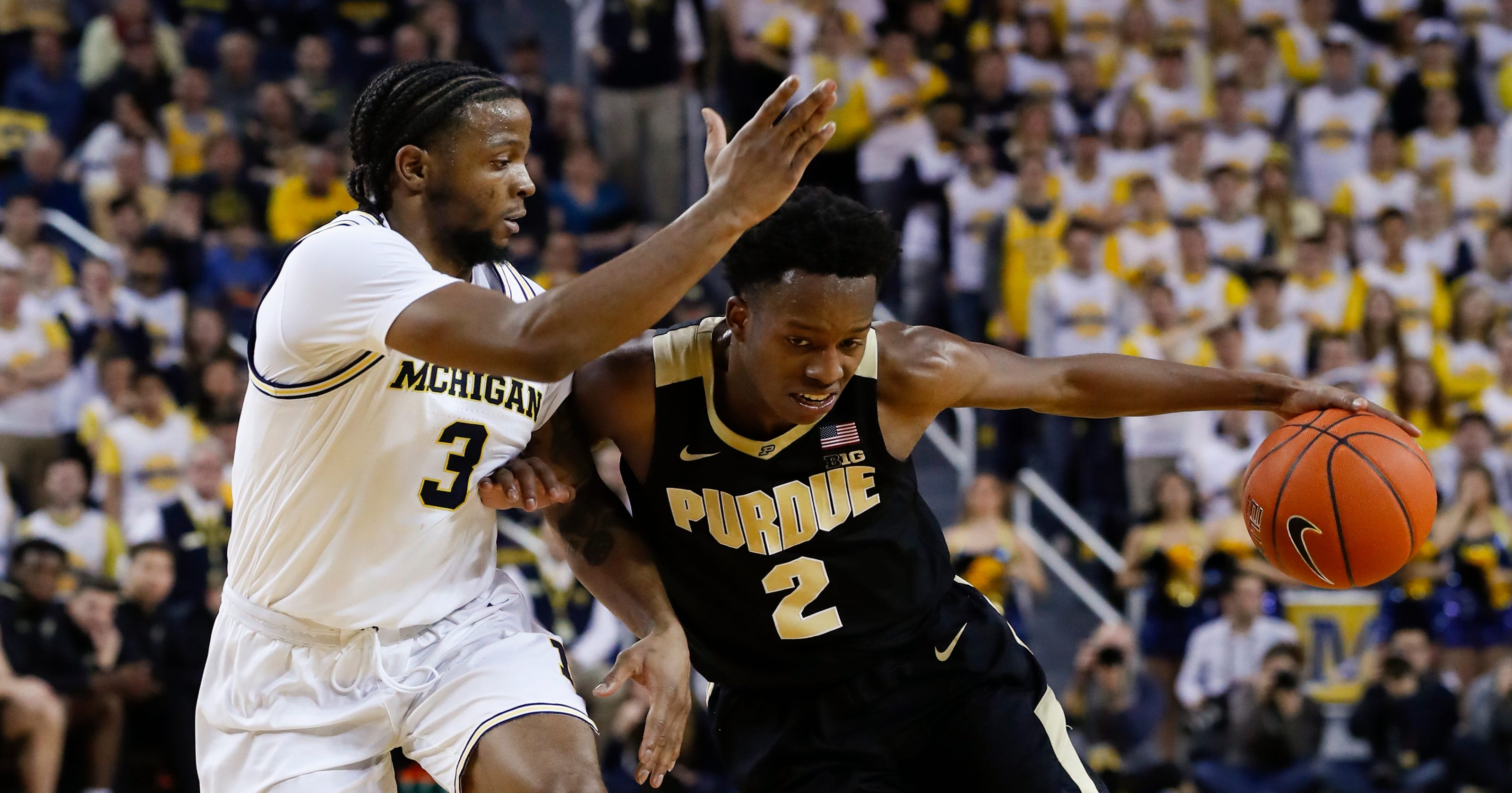 Purdue vs. Michigan Wolverines basketball video highlights, score