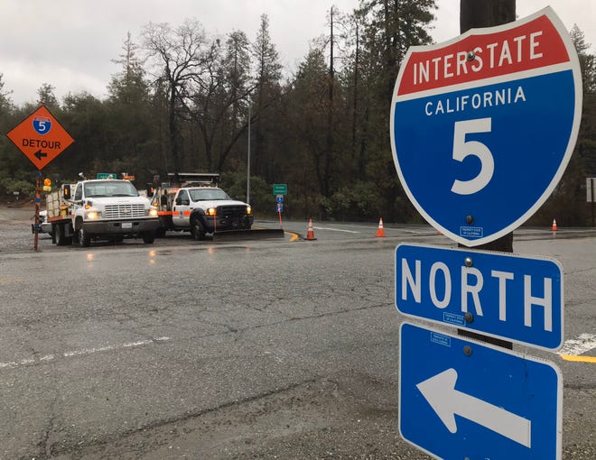 Storm Update I5 north opens for passenger vehicles