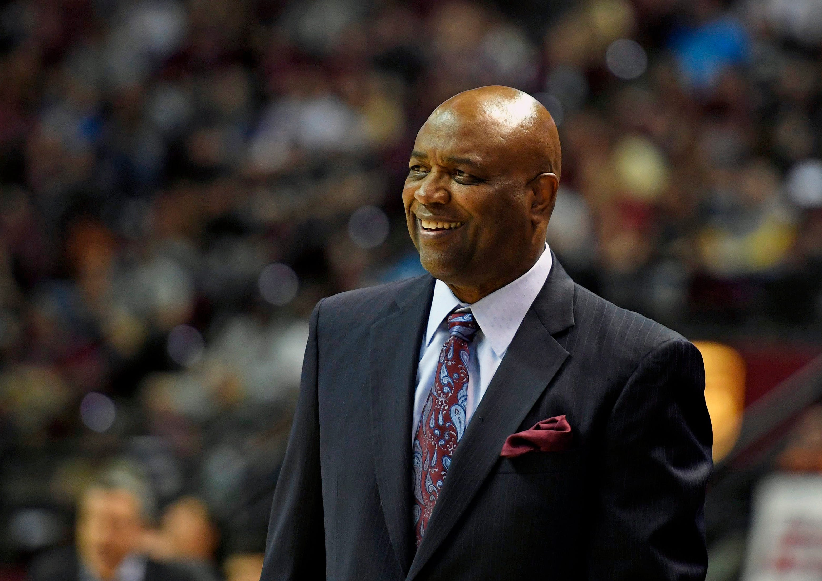 Leonard Hamilton, FSU coach, thanks Joe B. Hall for his big break