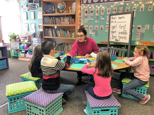 Kaley Clark, first grade teacher at New Hopewell Elementary School, on Jan. 22, 2020.