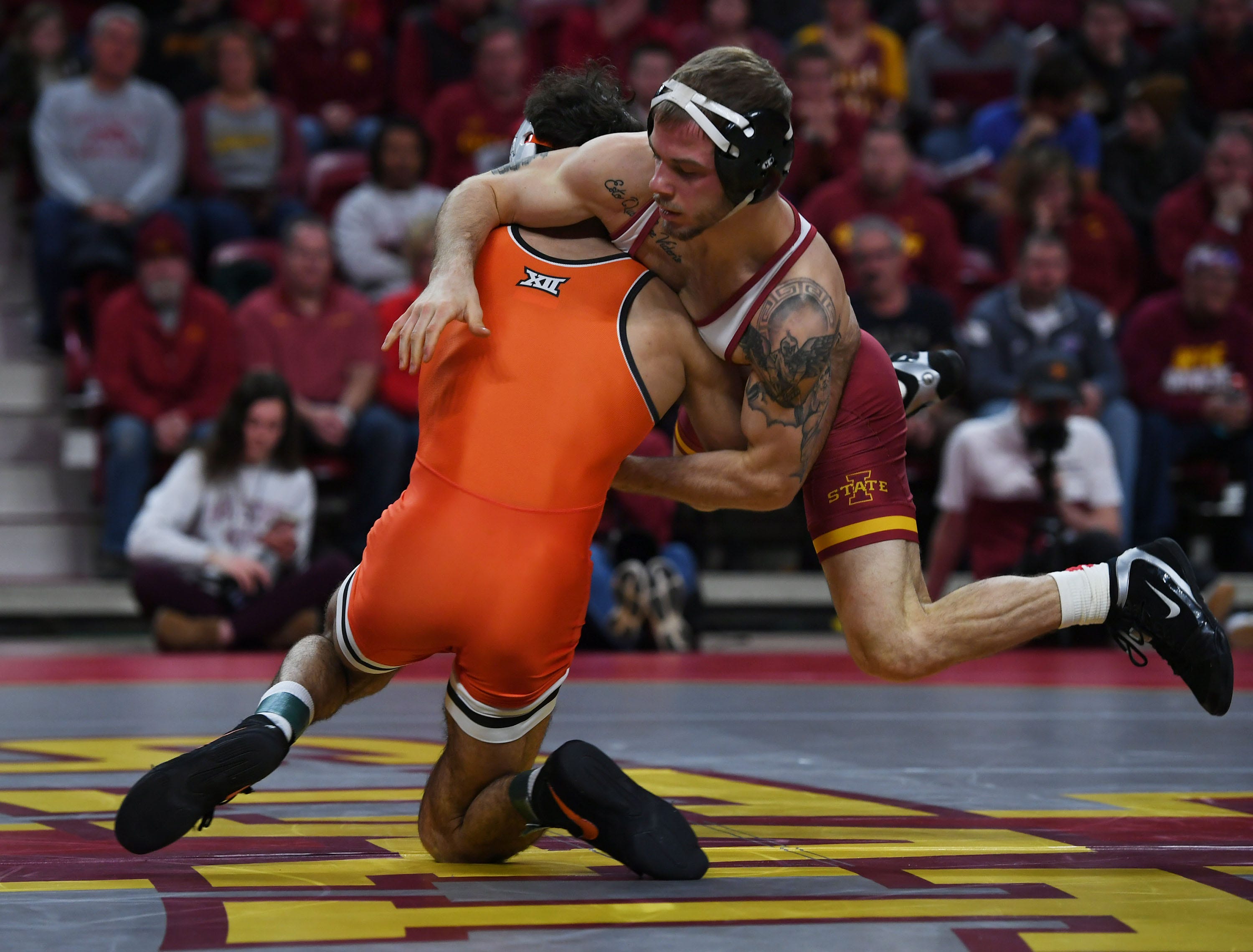 oklahoma state wrestling singlet